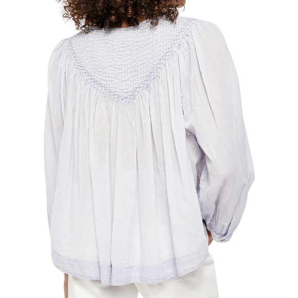 We The Free, Free People, Cool Meadow Blouse, NWT, size small - Picture 2 of 8